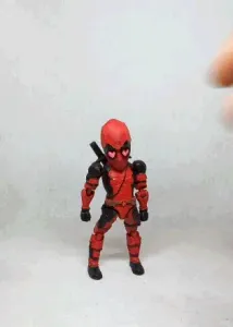 flexible Deadpool version 02 (Print in place No Supports)