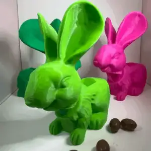 EASTER BUNNY EGGS DISPENSER