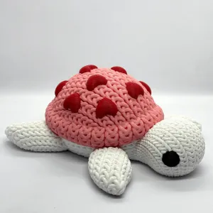 Knitted Valentine Turtle