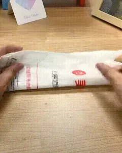 Plastic bag roller - with choice of icons