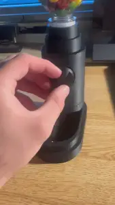Plastic bottle candy dispenser