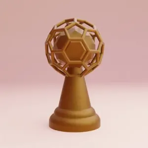 cool soccer trophy for tournaments games and sports
