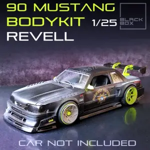 90 MUSTANG REVELL BODYKIT 1/24TH MODELKIT