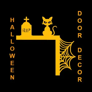 Halloween door decor 77