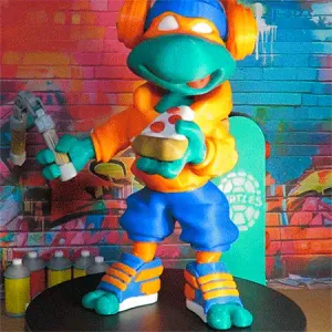 MICHELANGELO URBAN STYLE FAN ART