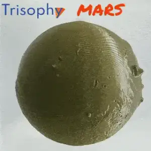 MARS – HIGH RELIEF PLANET + STAND