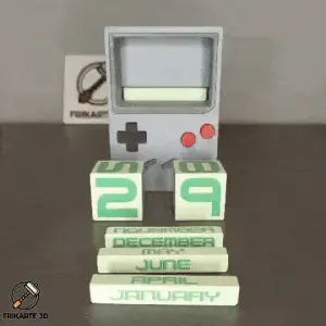 Game Boy Perpetual Calendar