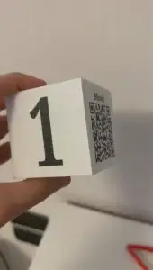 Table numbers - qr code menu - 80 table numbers