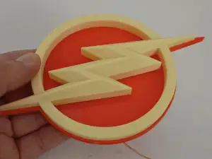 The Flash Logo Desk Night Lamp
