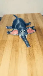 Wiggle Trunk Ellie the elephant