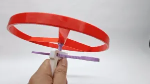 Retro Hand-Pulled Flying Bamboo Dragonfly
