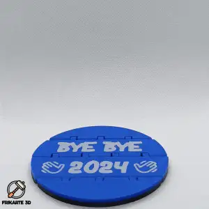 Hello 2025 - Bye Bye 2024 Flexi Coaster 🎉