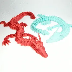 Cat Dragon - Print-in-Place