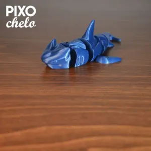 Flexi Pixo Shark (PRINT IN PLACE)