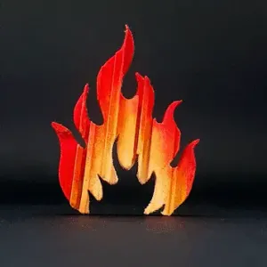 Text Flip - Firestarter