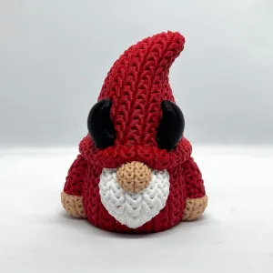 Knitted Devil Gnome