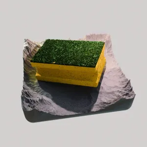 Crater Lakes for soap and sponge (more SPACE for your home)