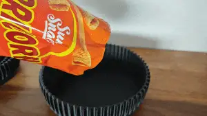 Sweets, cookies and potato chips bowl, plate set with 4 size