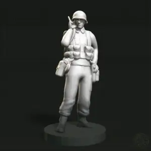 Soldier with Radio #RoZ