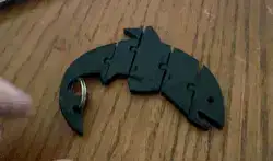 Flexi Fish Keyring