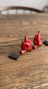 Hoodie Cord Lock - Campfire Edition