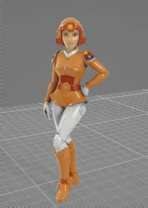 Bo from the Mighty Orbots