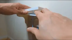 Phone Shelf For A Double Plug Socket