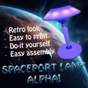 Space Port Alpha Lamp — A Beacon from Tomorrowland