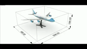 VC-25B Air Force One 1:160