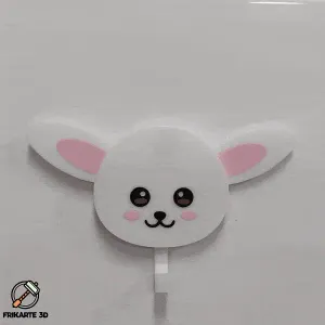 Cute Bunny Key Holder Wall Hook with Moving Ears 🐰🔑