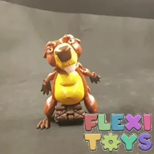 CUTE FLEXI PRINT-IN-PLACE BEAVER
