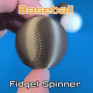 Mini Baseball Fidget Spinner