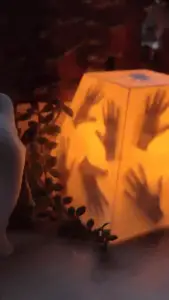 SHADOW OF HANDS