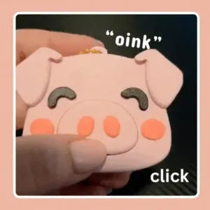 Pig fidget clicker