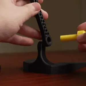 RESISTANT MECHANICAL MOBILE PHONE HOLDER