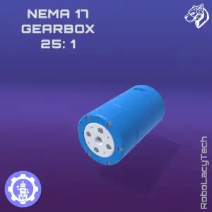Gearbox for Nema 17 Motor 25:1