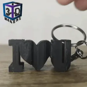 I LOVE YOU DAD FATHER’S DAY KEY RING