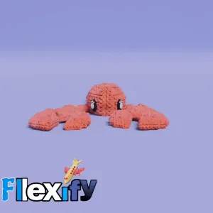 flexi knitted crab