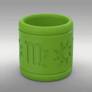 Napkin ring / Zodiac signs / Virgo