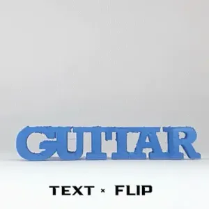 Text Flip - Guitar