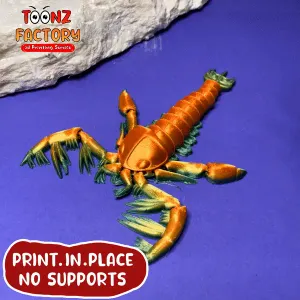 FLEXI PRINT-IN-PLACE SEA SCORPION