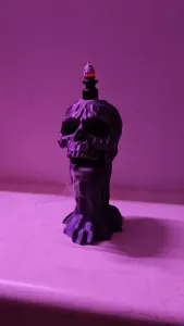 skull Backflow Incense Burner