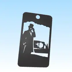 Bookmark Arsene Lupin Etretat