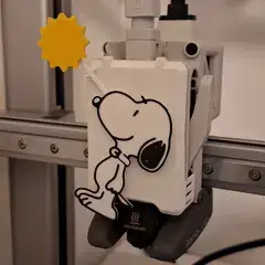 Snoopy Faceplate For BambuLab A1/A1mini