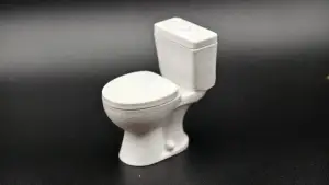 马桶微缩模型