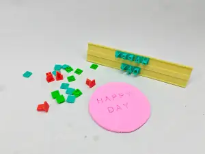 Combined Version Alphabet Cookie Stamp