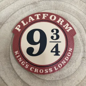 Platform 9 3/4 Coaster / Posavasos Andén 9 3/4