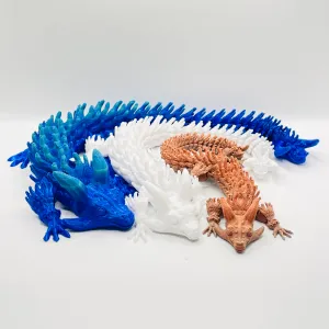 Happy Favorite Dragon - Articulated Toy - Print in Place