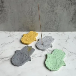 Incense stick Holder Hamsa khamsa fatima fatma Hand