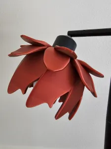 Flower Lamp Shade Gold